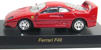 Amazon.co.jp: 京商 1/64 フェラーリ ミニカーコレクション1 F40 赤