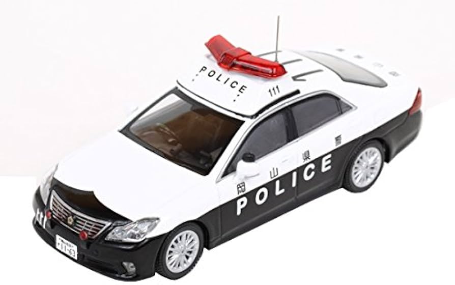 Amazon | RAI'S 1/43 トヨタ クラウン (GRS200) 2011 岡山県警察生活