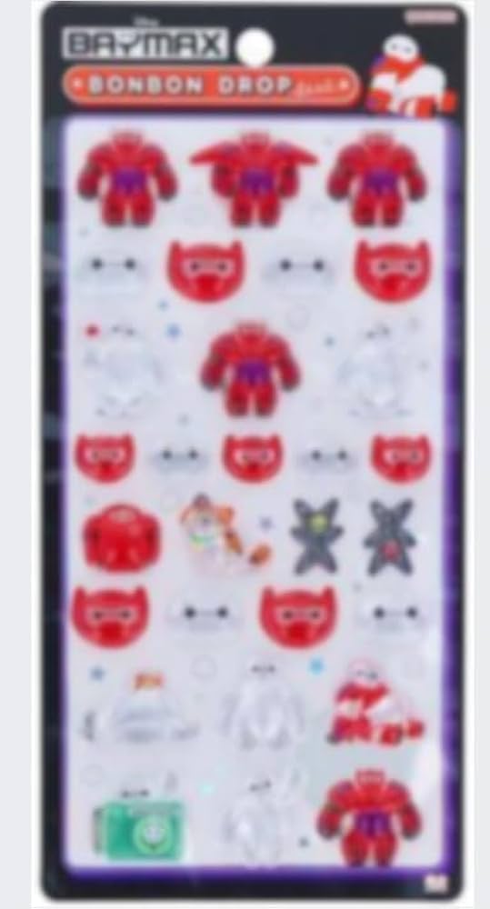 Amazon.co.jp: 【ベイ マックス】ボンボンドロップシール ぷくぷく