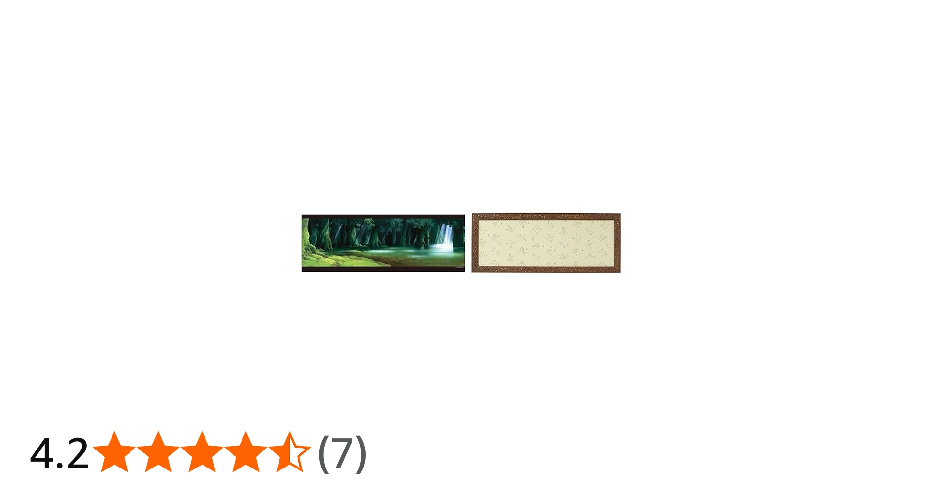 Amazon.co.jp: 352-203 もののけ姫 シシ神の森 ジブリ専用フレーム付き