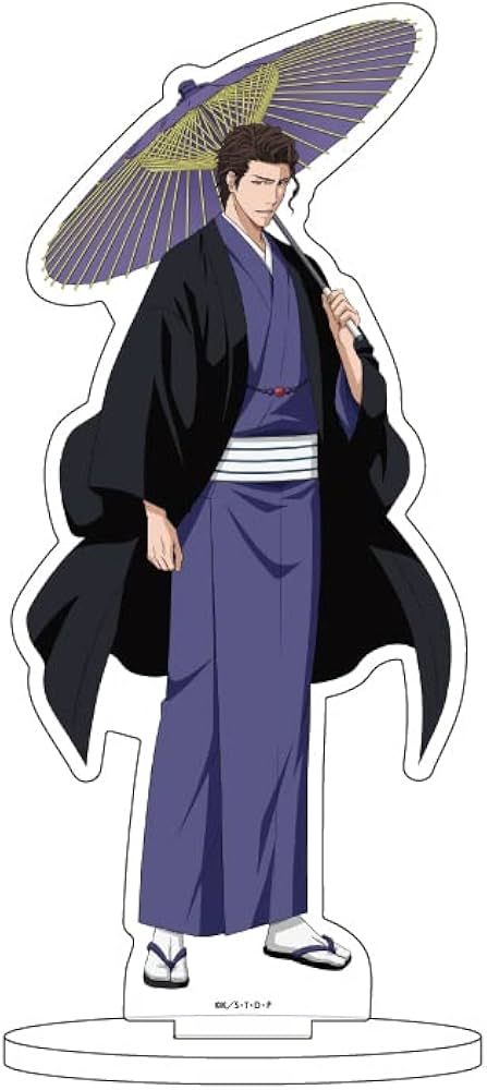 Amazon | A3 BLEACH 31 藍染惣右介 番傘ver.[描き下ろし] キャラ