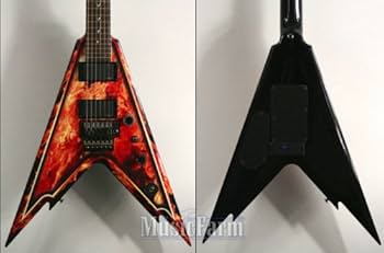 Amazon.co.jp: Dean ディーン Razorback V Guitar 25.5 Scale