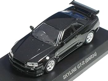 京商　スカイラインGT-R Ｒ34リミテッドコレクション 京商 1/64 日産 スカイライン GT-R BNR34 イエロー シークレット & NEO