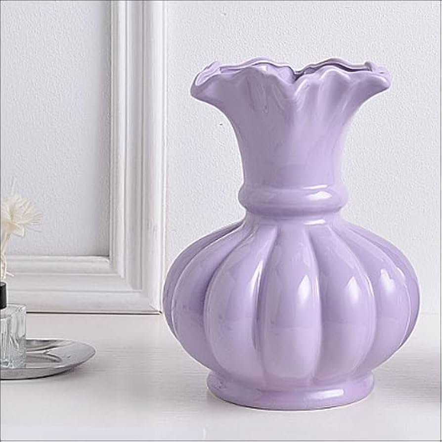 Amazon.co.jp: ロココ調 インテリア 陶器 花瓶 フラワーベース 花瓶
