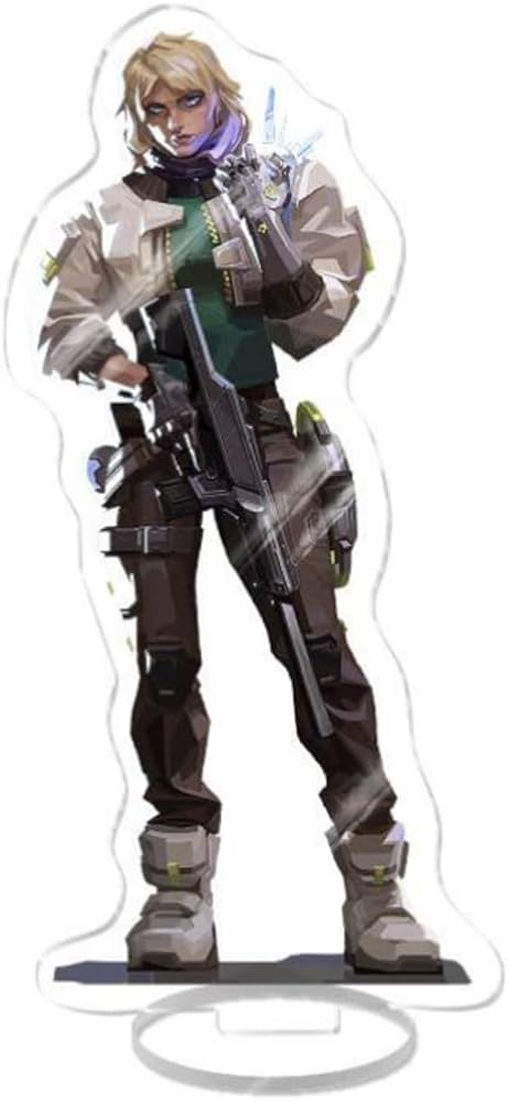 NIRBO Valorant Acrylic Game Figure for Game Fans, Colorful and