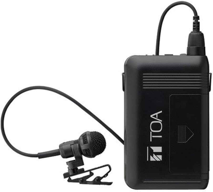 Amazon | TOA ワイヤレスマイクロホン タイピン型 800MHz WM-1320