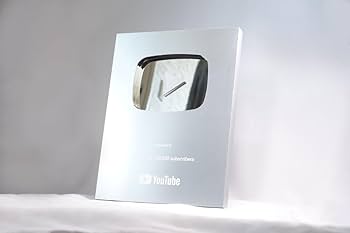 Amazon.co.jp: YouTube クリエイター アワード 金の盾 銀の盾 レプリカ
