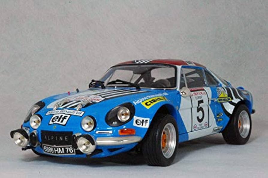 Amazon | 1/18 アルピーヌ ルノー 〓 A110 / 1973年 ツールド コルス