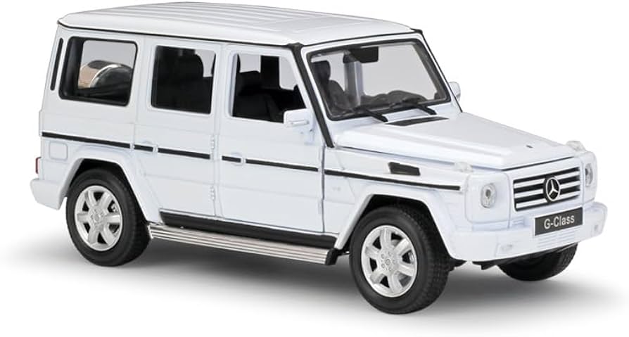 Amazon | WELLY 1/24 メルセデス ベンツ Gクラス ホワイト ／ ミニカー