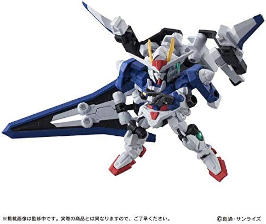 Amazon.com: Mobile Suit Ensemble EX 06 B 00 Gundam & XN Raiser Set