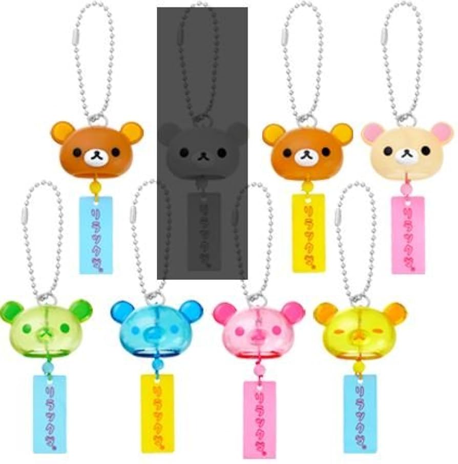 Amazon | リラックマ 風鈴ミニフェイクフィギュア 全8種類