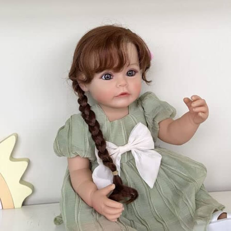 Amazon.co.jp: Meeler リボーンドール 55cmリアルな 笑顔赤ちゃん人形