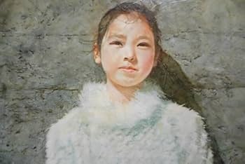 少女の肖像 油彩画 F4サイズ 2018年制作 少女の肖像 油彩画 F4サイズ