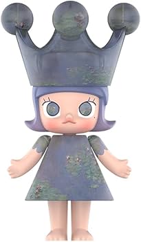 POP MART Mega Royal Molly 400% Monet-Les Nymphéas Figure Action