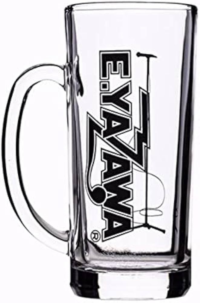 Amazon.co.jp: E.YAZAWA 矢沢永吉 ビールジョッキ ロゴ マイクスタンド