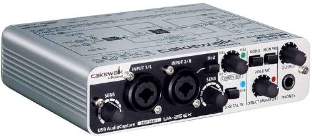 Amazon.co.jp: EDIROL 24bit96kHz USB Audio Capture UA-25EX : 楽器
