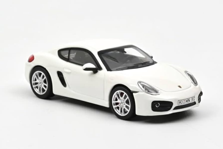 Amazon | ノレブ 1/43 ミニカー ケイマン S 981 2013 ホワイト NOREV 1