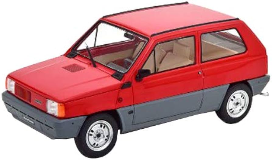 Amazon | KK scale 1/18 フィアット パンダ 30 MK1 1980 red 完成品