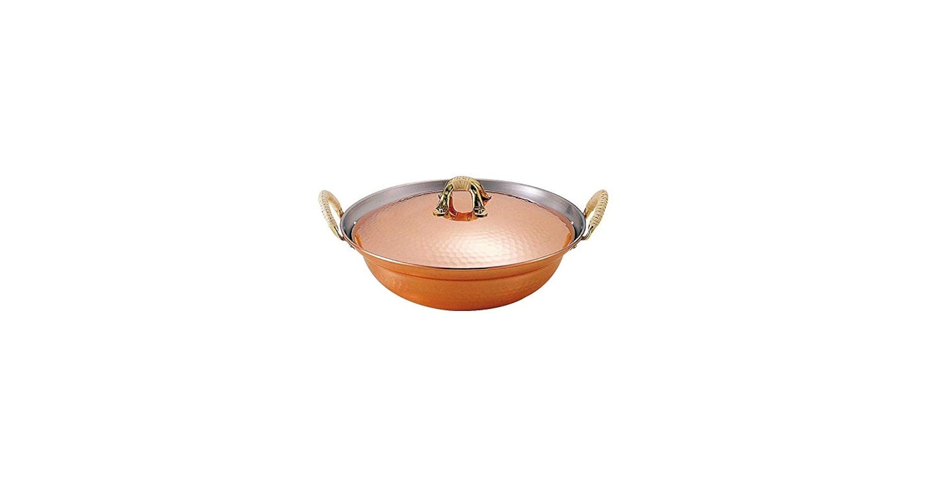 Amazon｜新光堂 和風かこみ鍋 鎚目入れよせ鍋24cm S-1055S 1890g｜寸胴