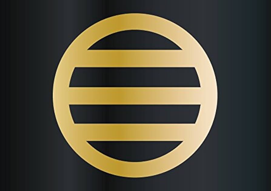 Amazon.co.jp: 家紋ステッカー 『 丸に三つ引き 』 屋外長期シート