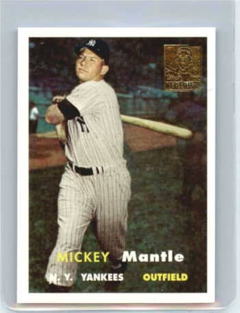 Amazon.co.jp: 1996 Topps ミッキーマントルコンプリートベースボール