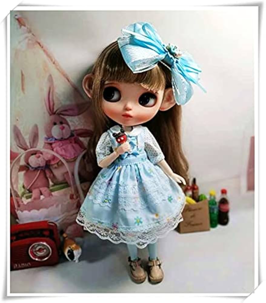 Amazon.co.jp: Leoglint ブライス 服 ドール服 人形 衣装 1/6スケール