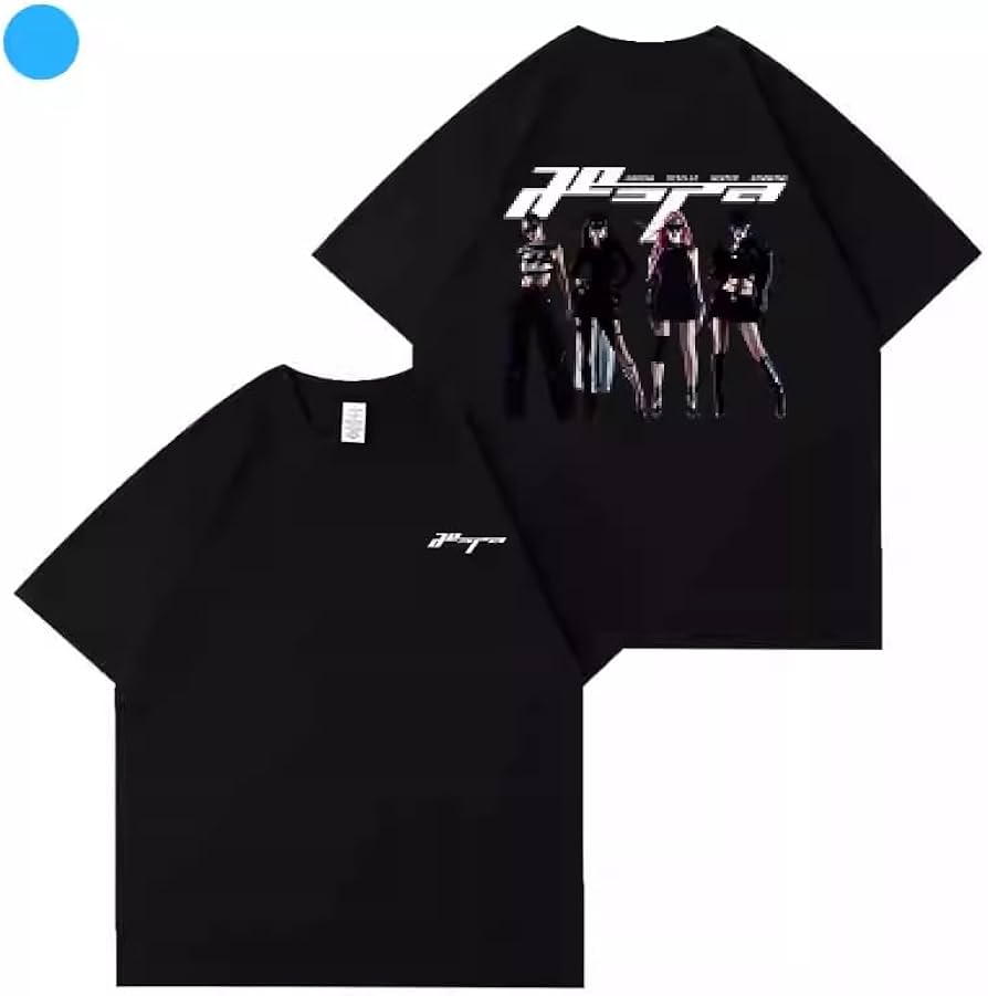 Amazon.co.jp: AESPA Tシャツ エスパ グッズ 2025 SYNK ツアー 同型