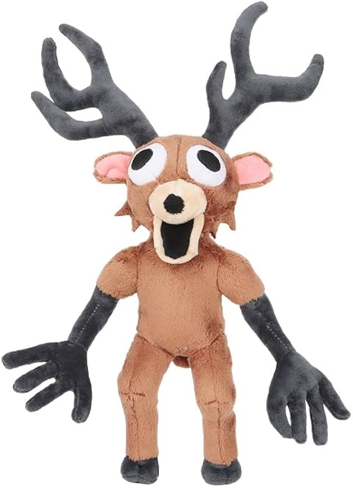 Amazon.co.jp: シカ 鹿 ぬいぐるみ 38cm 森の99夜風 人形 ドール 非