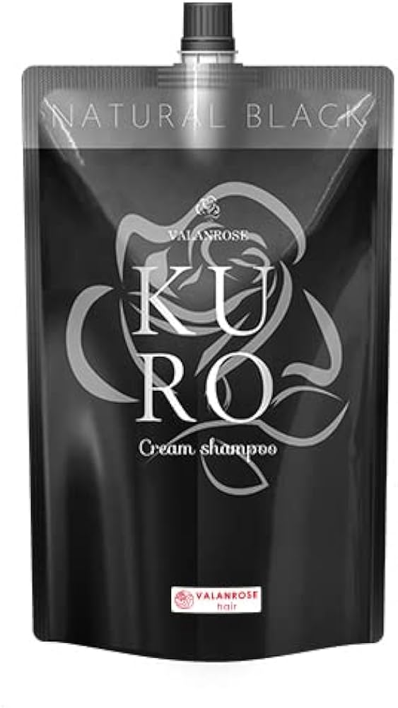 Amazon | 【1本7役】VALANROSE hair KUROクリームシャンプー 400g