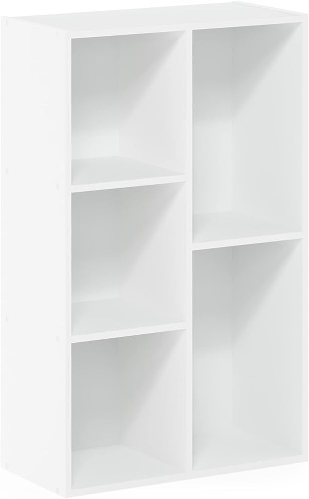 Amazon.com: Furinno Luder 5-Cube No Tool Assembly Open Shelf