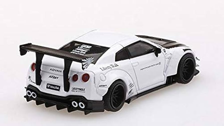Amazon | MINI GT 1/64 LB☆WORKS ニッサン GT-R R35 タイプ2 リア