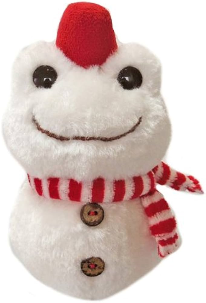 Amazon.co.jp: かえるのピクルス ピクルス 雪だるま マスコット