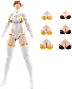 Amazon.co.jp: D HOUSE 1/12 美少女 可動 機甲少女 プラモデル 素体