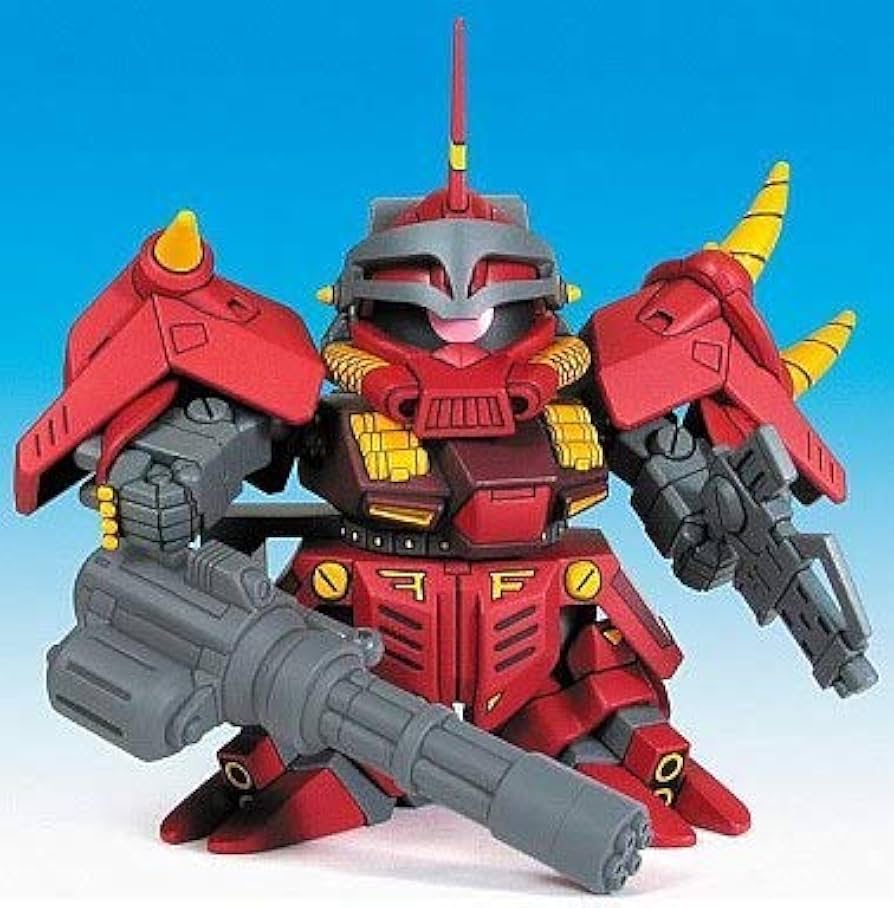 Amazon.com: Bandai Gundam SD-263 BB Warrior Zapper Zaku Heavy