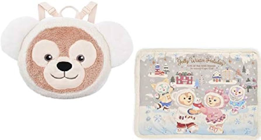 Amazon｜ダッフィー リュックサック付き ブランケット クリスマス 2019