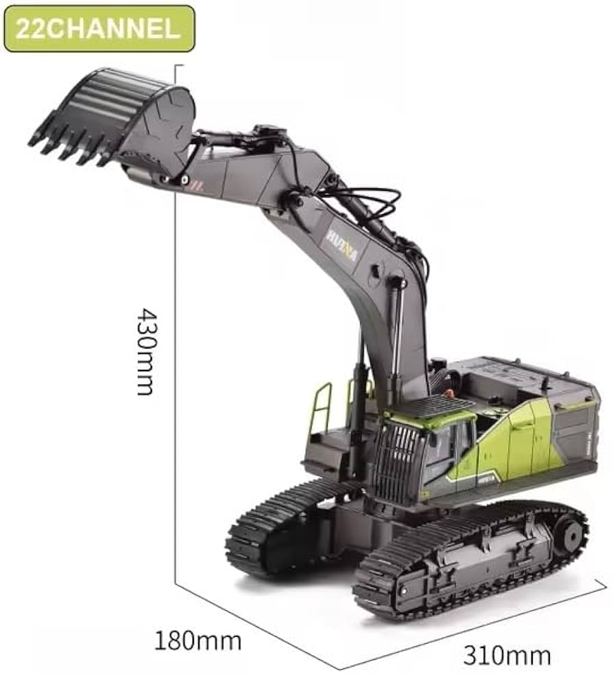 Amazon.co.jp: Huina Toys 1593 1/14スケール 2.4GHz 22ch RTR フル