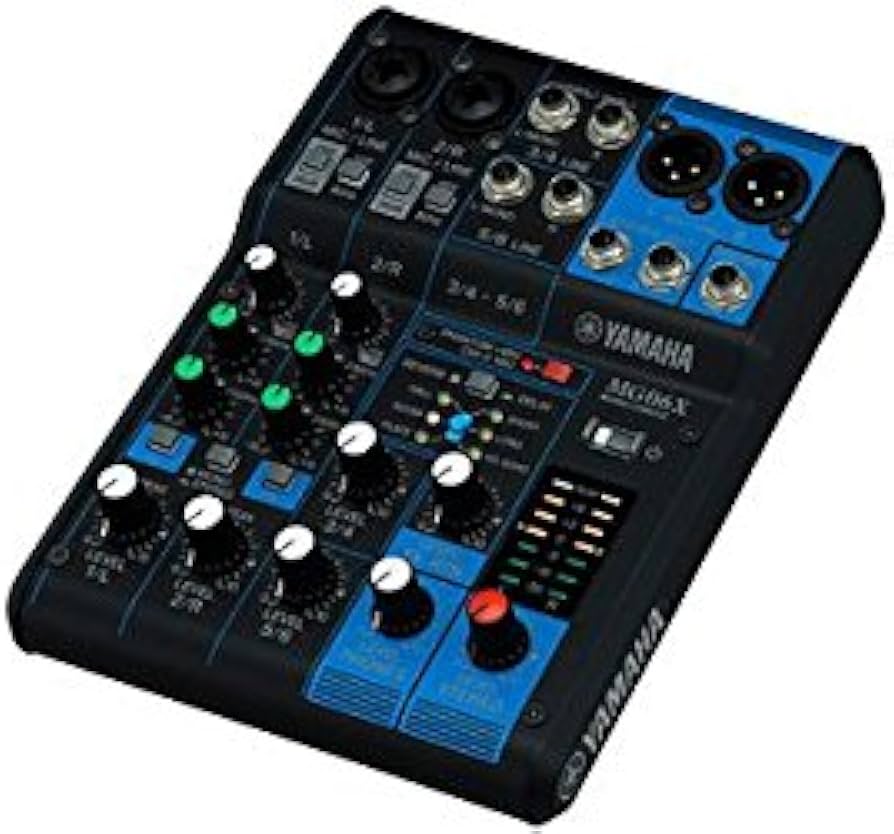 Amazon | YAMAHA ヤマハ アナログミキサー MG06X | ミキサー | 楽器