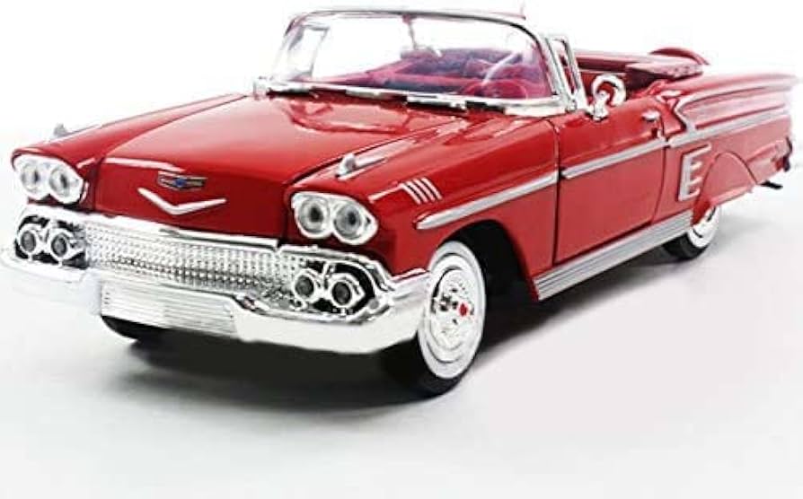 Amazon | MOTORMAX 73267 1958 58 シボレー インパラ コンバーチブル 1