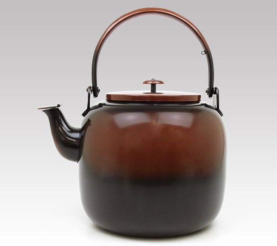 Amazon | 茶道具・水次（水注）/水次 腰黒薬鑵（やかん・ヤカン）口蓋