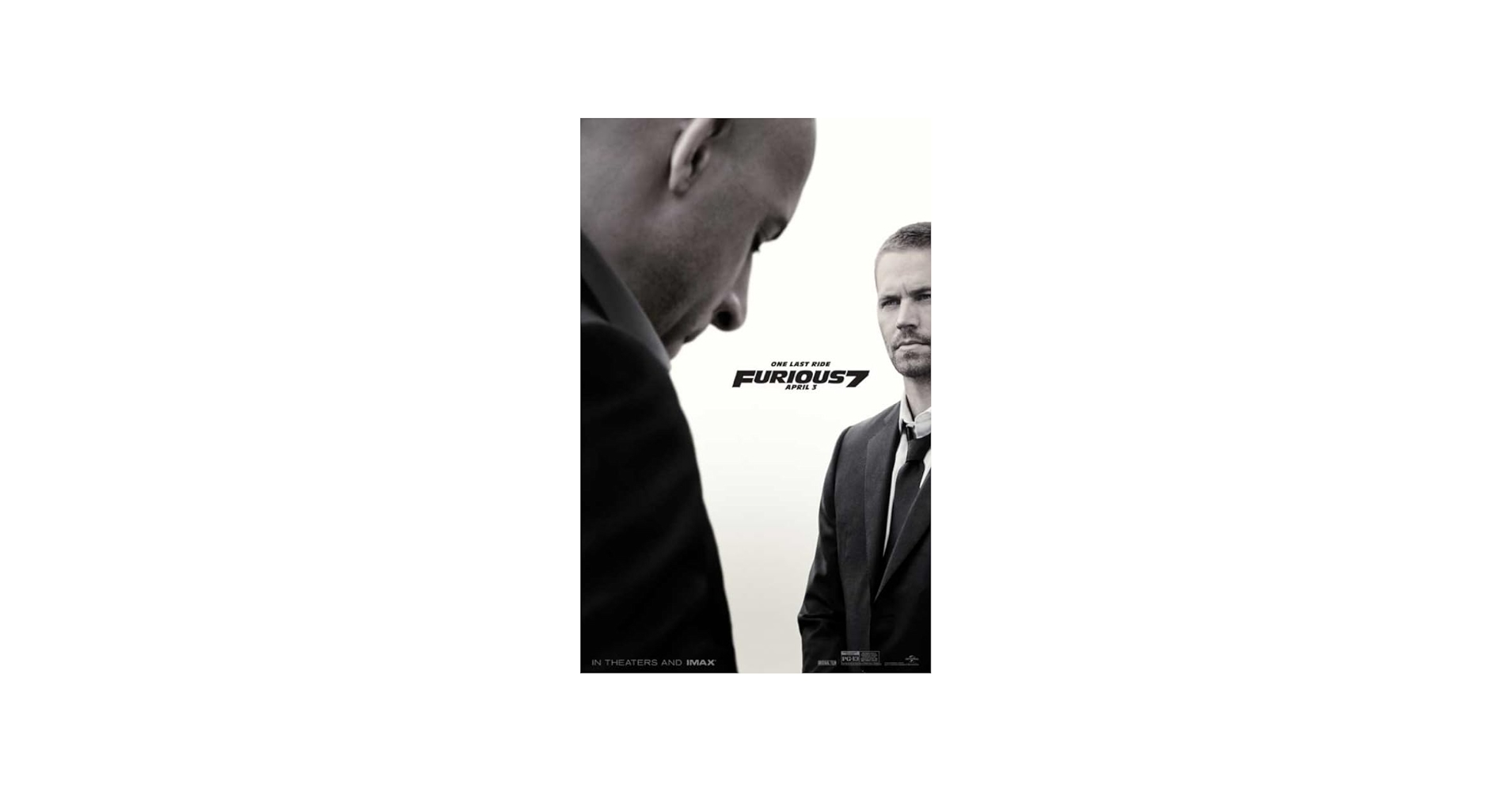 Amazon.com: Furious 7 Movie Poster Print (27 x 40): Posters & Prints