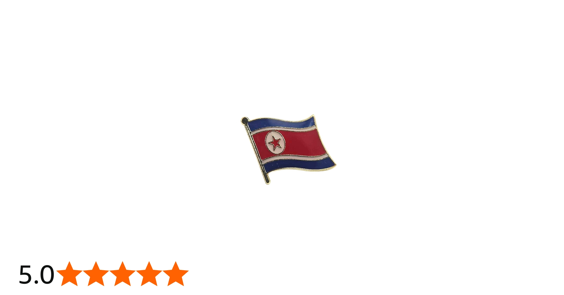 Amazon | [F NODE] 北朝鮮国旗 ピンバッジ ピンズ DPRK 朝鮮民主主義
