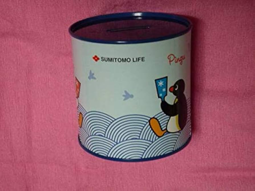 Amazon.co.jp: カワイイ 住友生命 PINGU ピングー&ピンガ&ロビ 缶製
