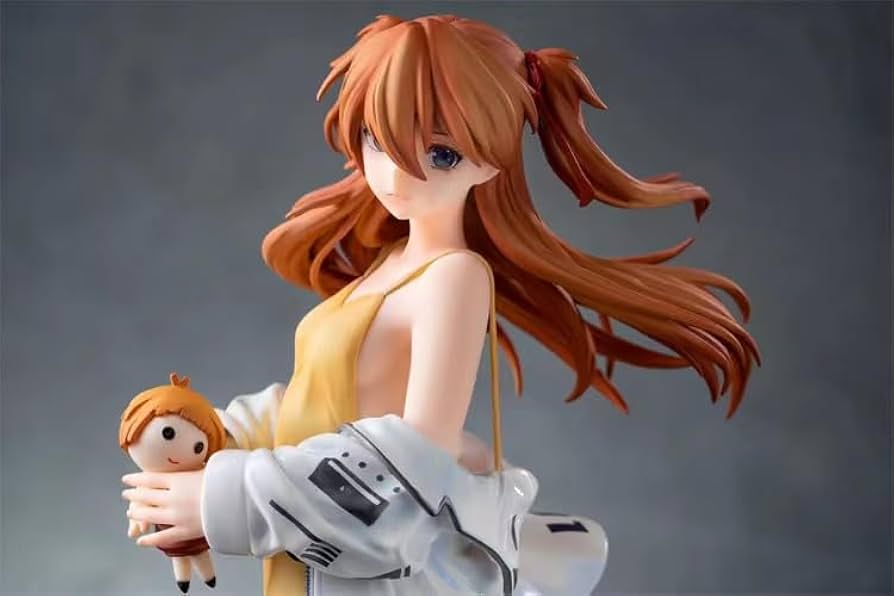 Amazon.co.jp: 惣流・アスカ・ラングレー フィギュア 私服Ver. 1/7