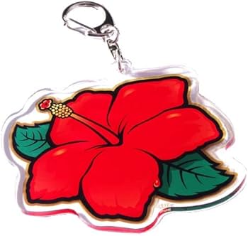 Amazon.co.jp: 沖ドキ！-ハイビスカス アクリルキーホルダー : おもちゃ