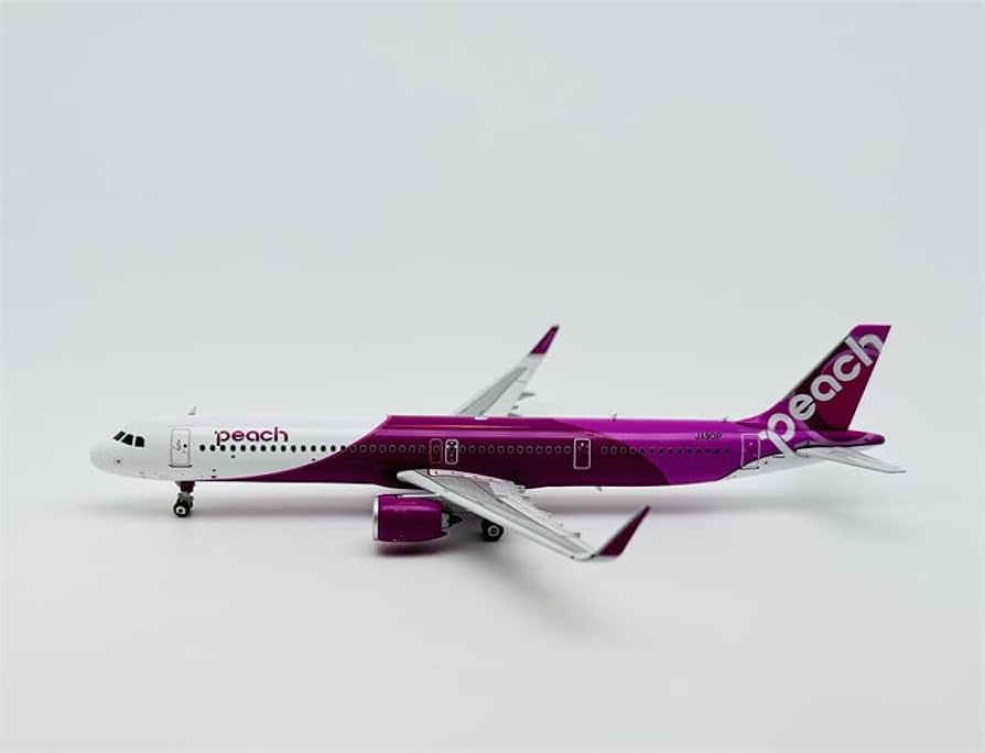Amazon | Phoenix 1/400 完成品 Peach For Airbus A321neo JA901P