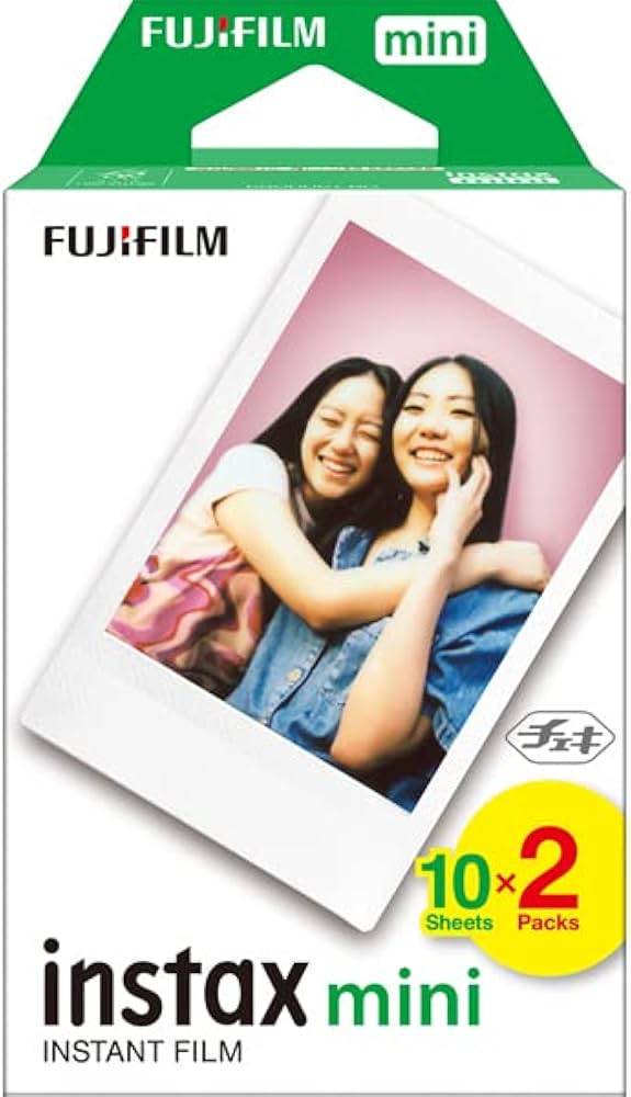 Amazon.co.jp: FUJIFILM Instax Mini Film Color 2-Pack JP2 (20