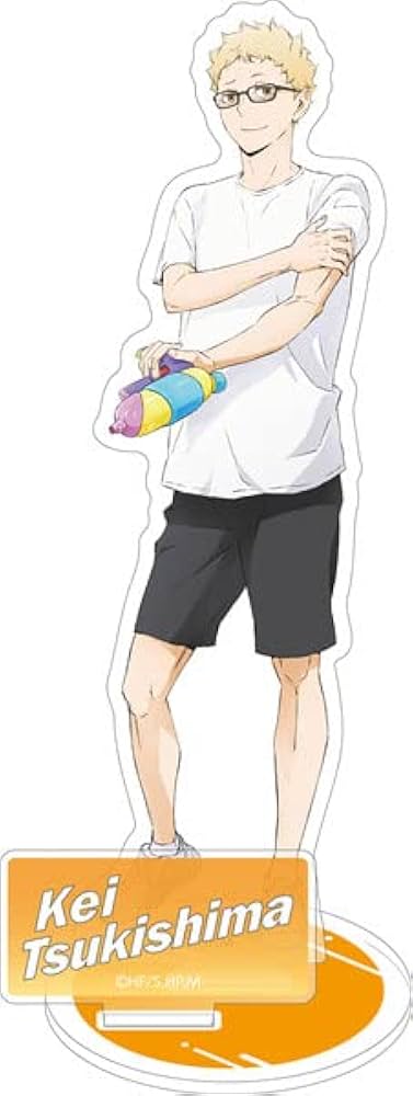 Amazon.co.jp: ハイキュー アクリルスタンド 月島蛍 Summer 公式