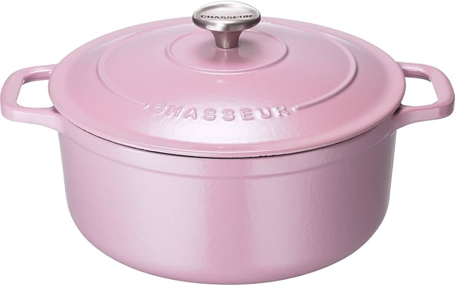 Amazon.co.jp: CHASSEUR サブライム ラウンドキャセロール 24cm ピンク