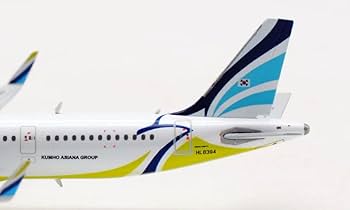 Amazon | JC Wings 1:400 完成品 Air Busan Airbus A321neo HL8394