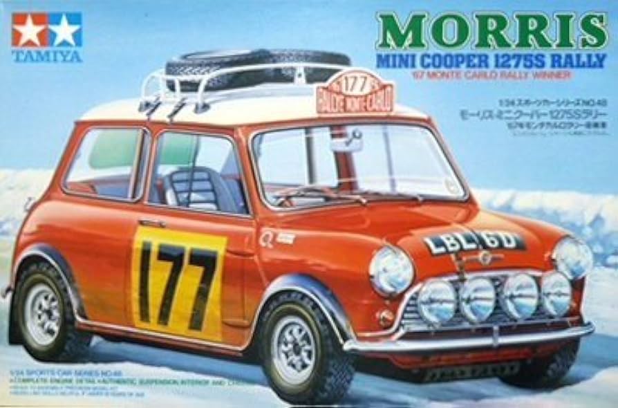 Amazon | タミヤ 1/24 モーリス ミニクーパー 1275Sラリー '67